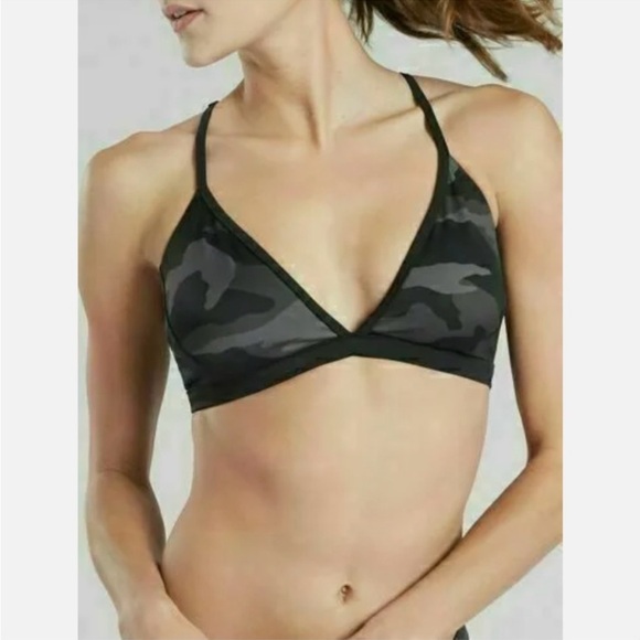 Athleta camo strappy swimming bikini size M - Picture 2 of 9